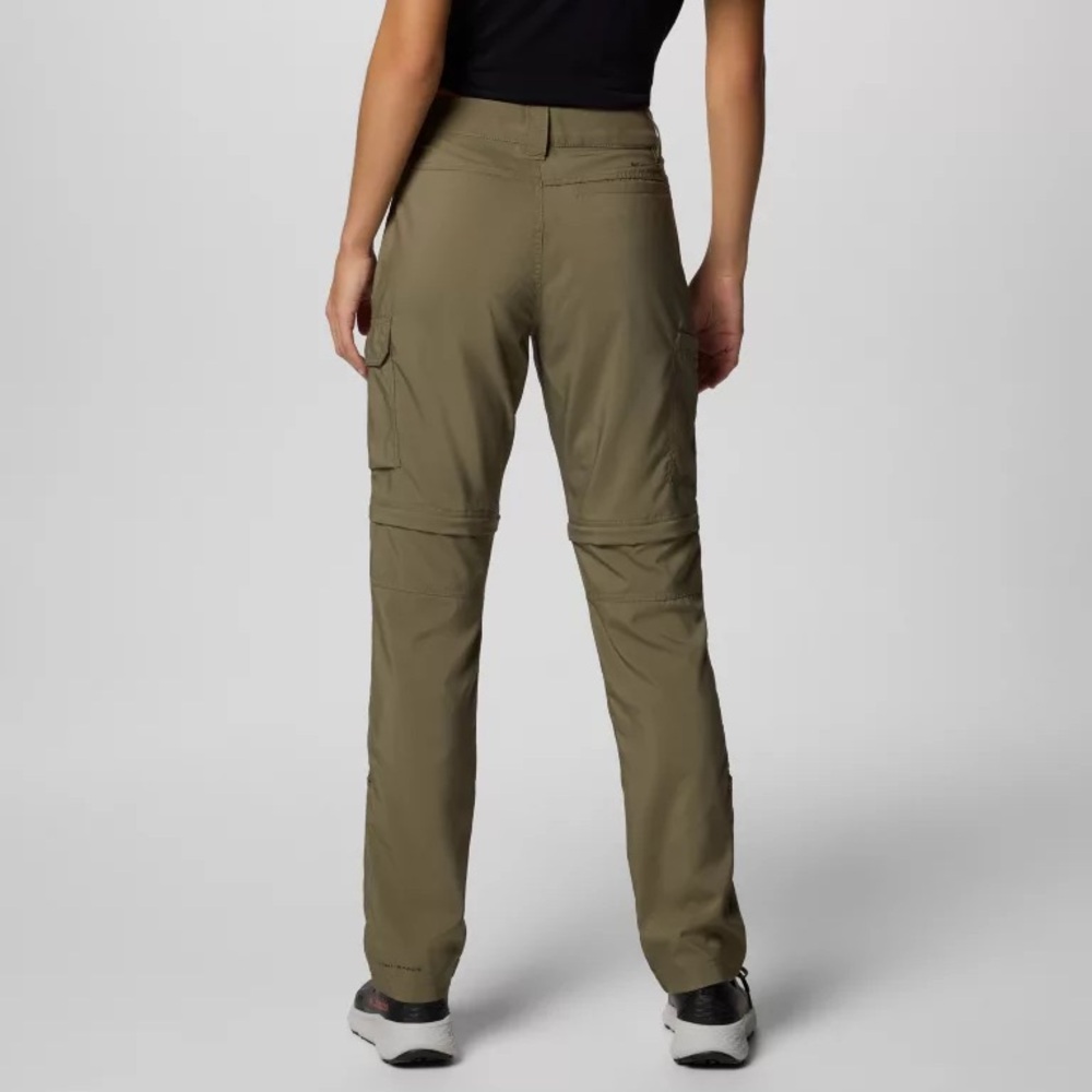 Columbia Women's Silver Ridge Utility Convertible Pants - Stone Green - Size 8 - Picture 3 of 16